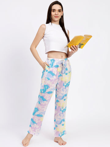 Girl's Rayon Printed & Pyjama & Lounge Wear –Soft Rayon Night Wear/Track Pants