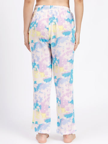 Girl's Rayon Printed & Pyjama & Lounge Wear –Soft Rayon Night Wear/Track Pants