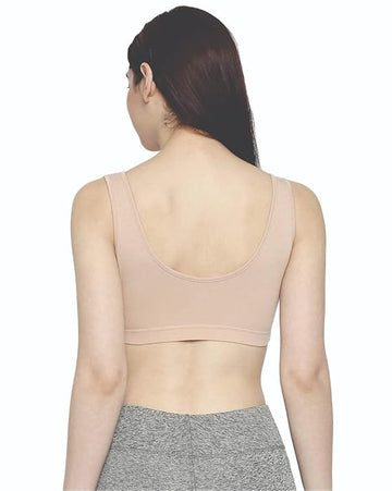 Women's Cotton Non Padded Wire Free Sports Bra (Copy)