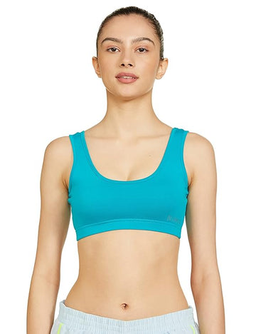 Women's Cotton Non Padded Wire Free Sports Bra