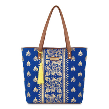 Yasmin-Printed Tote Bag