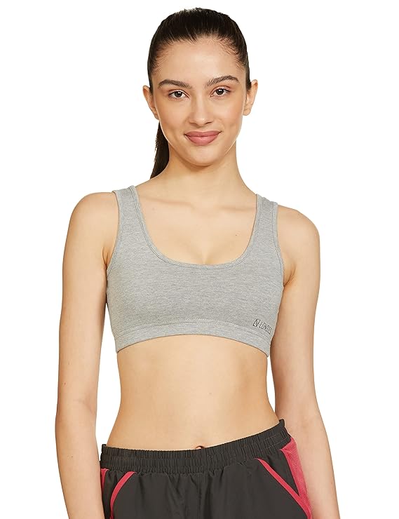 Women's Cotton Non Padded Wire Free Sports Bra
