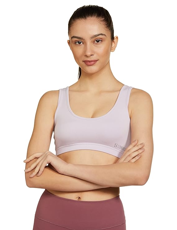 Essential Cotton Sports Bra – Non-Padded & Seamless Feel